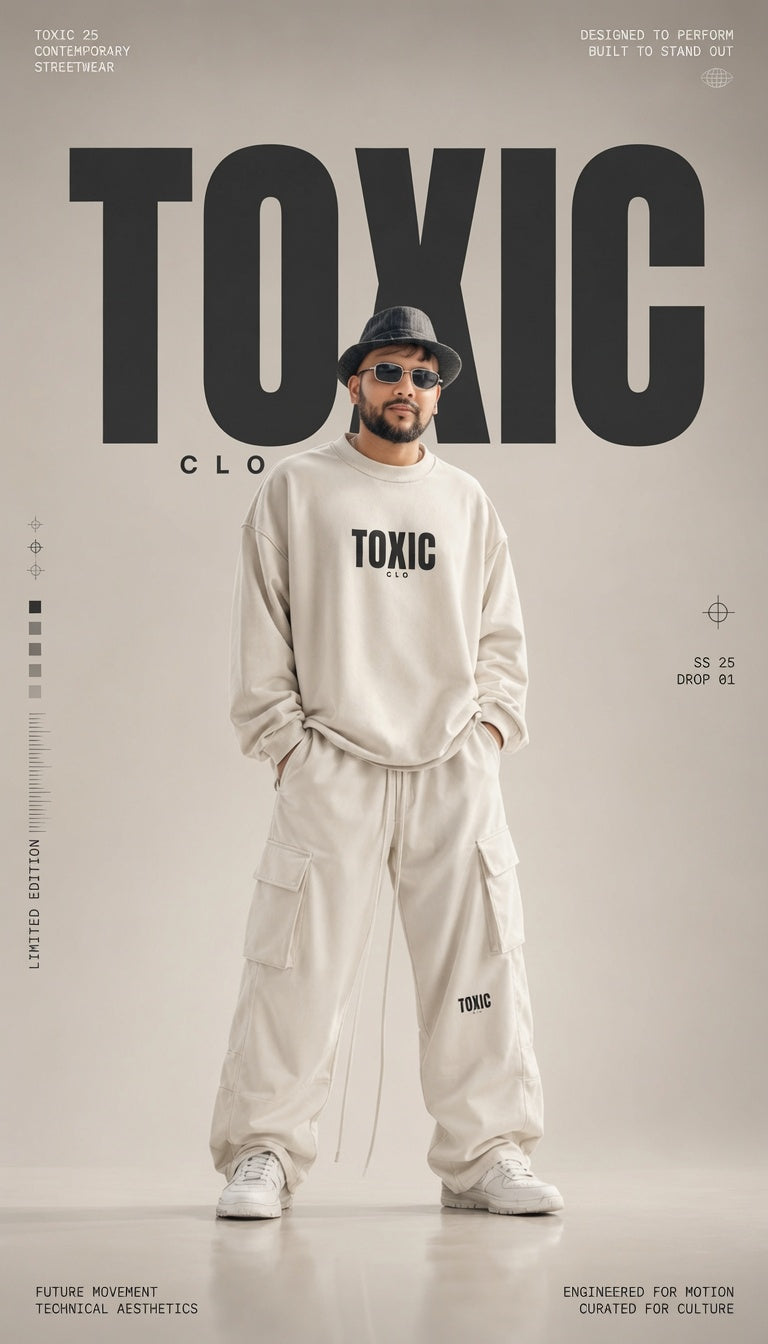Toxicclo Oversized Graphic hoodies